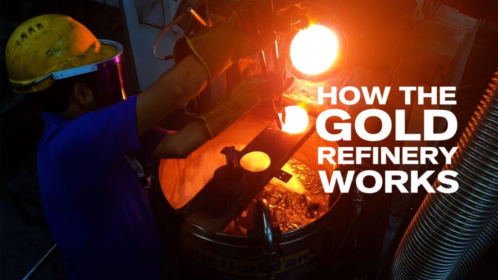 gold refinery factory